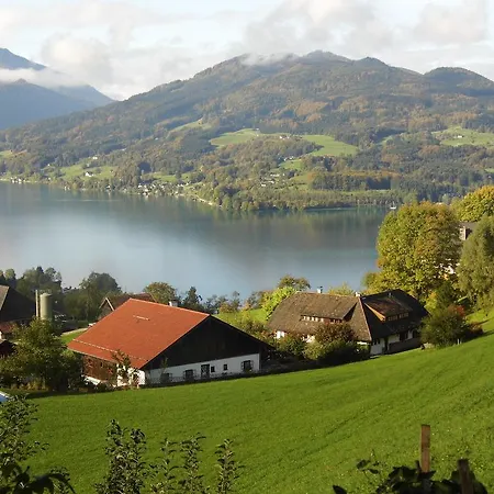 Farmház Biohof Schwanser Steinbach am Attersee