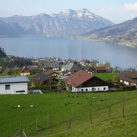Farmház Biohof Schwanser Steinbach am Attersee
